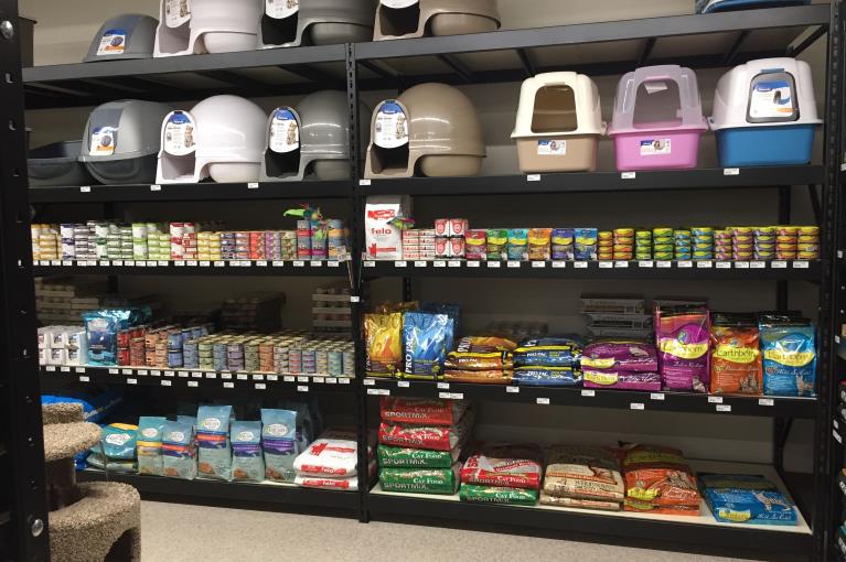 Auto Shelving Displays Parts Retail Fixtures Pet Wide Span Shelving Auto