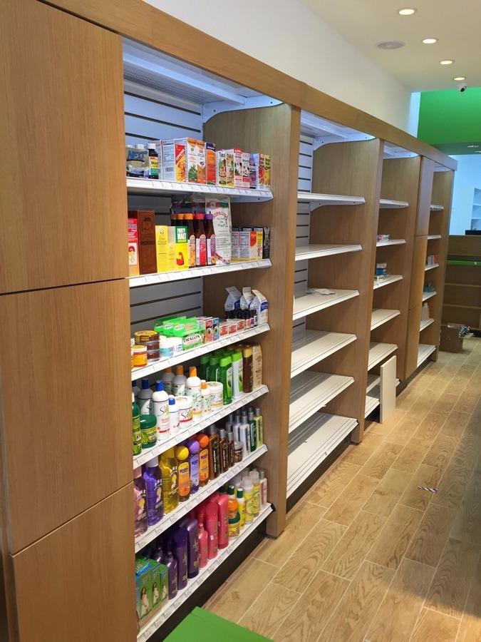 Canopy Retail Lighting Wood Canopy Shelving Displays ...