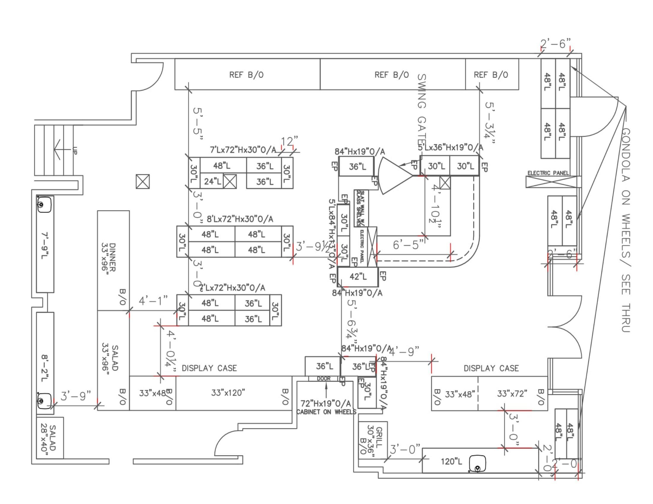 Convenience Store Floor Plan Layout  Convenience  Store  Shelving Convenience  Store  Design  