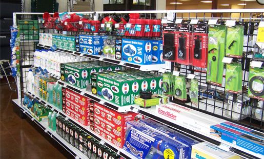 Hardware Store Displays & Paint Store Fixtures - Handy 