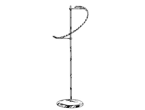 Spiral Clothing Rack